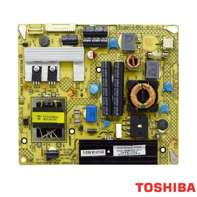 PLACA FONTE SEMP TOSHIBA LE2451 35016681 KPS+L050C1 34007399 